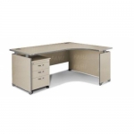 Bàn chữ L phủ laminat Hàn Quốc