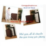 Giường gấp Hàn Quốc rộng 65cm có bánh xe di chuyển