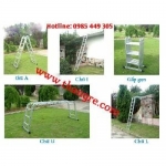 Thang gấp 4 đa năng dài 9,2m NIKITA