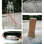 Thang gấp 4 đa năng chân choãi dài 5,8m NIKITA