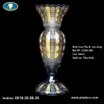 Bình Hoa Pha Lê Cao Cấp Mạ Vàng