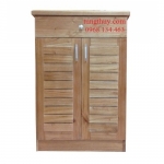 Tủ giày gỗ Xoan nan ngang (60 x 90)