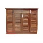 Tủ giày Veneer Xoan đào (loại 1,4m)