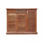 Tủ giày Veneer Xoan đào (loại 1m)