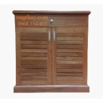 Tủ giày Veneer Xoan đào (loại 0,8m)