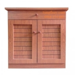 Tủ giày gỗ công nghiệp MDF phủ Silimy loại 70cm màu vân gỗ