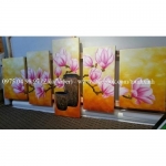 Tranh bộ hoa mộc lan 001