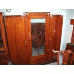 (1)tủ 3 buồng,gỗ bằng lăng,cườm