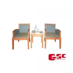 Bàn ghế khách sạn BKS01 + GKS01