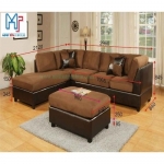 Sofa cao cấp sx theo công nghệ US,vải micro fiber chống cháy,chống bám bụi,mát mịn