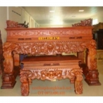 Sập thờ tứ linh ,Án Gian Hổ Phù ST08