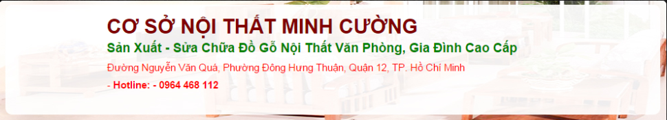 CƠ SỞ NỘI THẤT MINH CƯỜNG