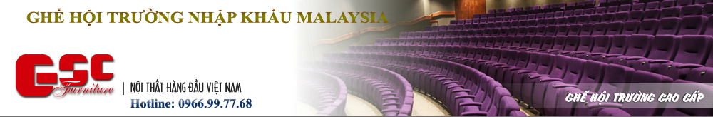 Ghế Hội Trường Nhập Khẩu Malaysia