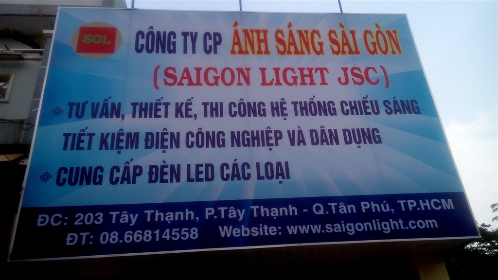 CÔNG TY CỔ PHẦN ÁNH SÁNG SÀI GÒN