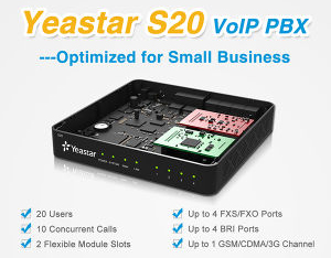 Hướng dẫn cài đặt Yeastar S20 VoIP PBX
