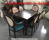 Mẫu bàn ghế nhà hàng đẹp cao cấp tại Đồng Nai, Bình Dương, TPHCM