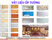 Tấm nhựa ốp tường, vật liệu ốp tường