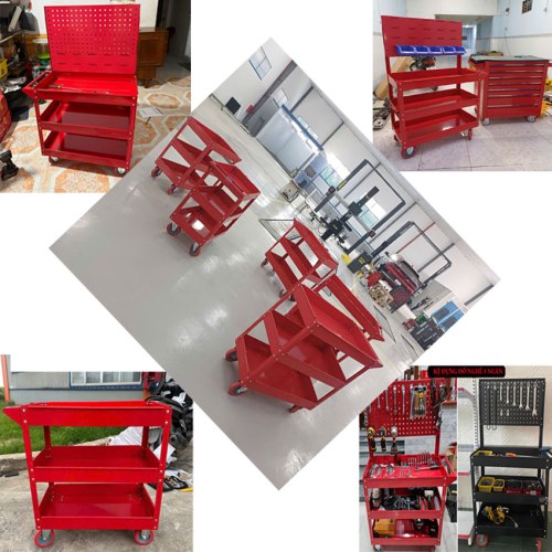 Xe đẩy dụng cụ 3 ngăn