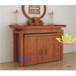 BỘ TỦ THỜ GỖ SỒI