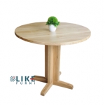 Bàn tròn gỗ sồi mỹ Mont Saint