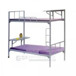 Giường 2 tầng có cọc màn và bàn viết Melamile GT40B