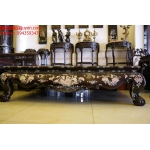 Sập Chân  Qùy Khảm Sen Vịt