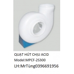 QUẠT HÚT CHỊU ACID  Model:  MPCF-2S250