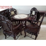 Bàn Ghế Vách Trúc Sang Trọng